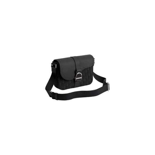 BOLSO CD MESSENGER SADDLE ALL BLACK