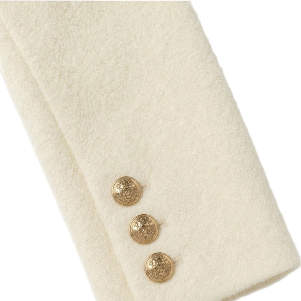ABRIGO BOTONES WHITE JW
