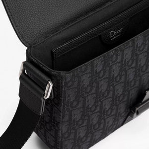 BOLSO CD MESSENGER SADDLE ALL BLACK