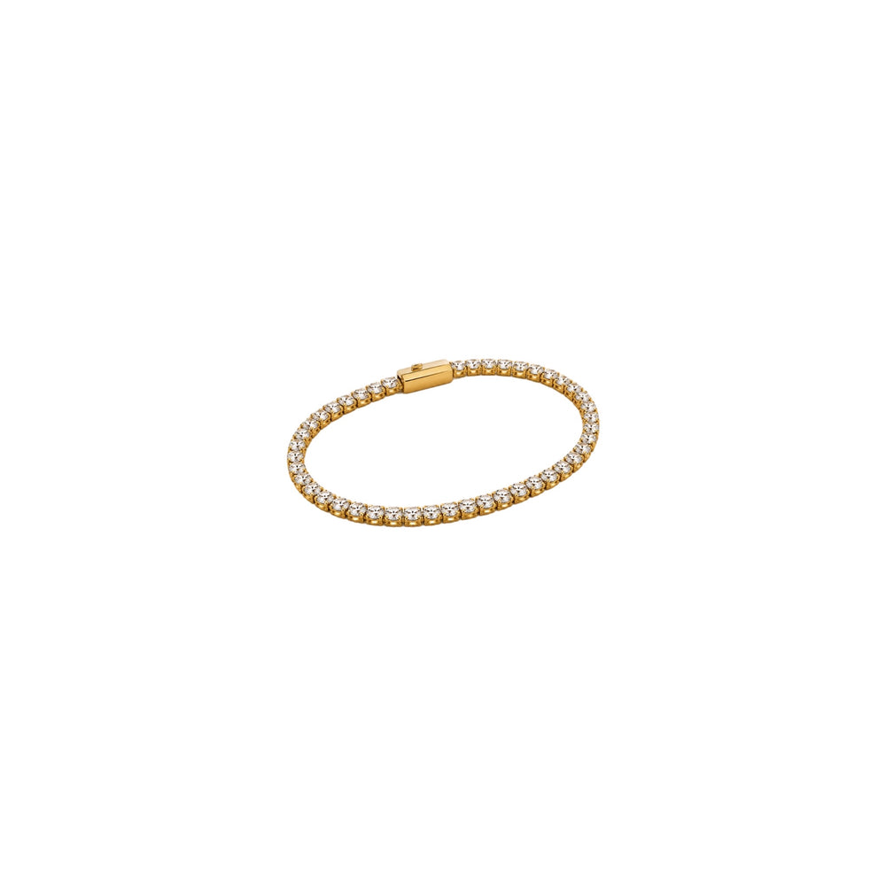 PULSERA DE TENNIS ESSENTIAL GOLD