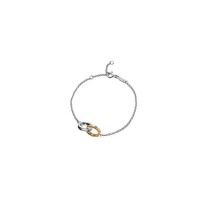 PULSERA LOVE SILVER LOVE ROSE GOLD