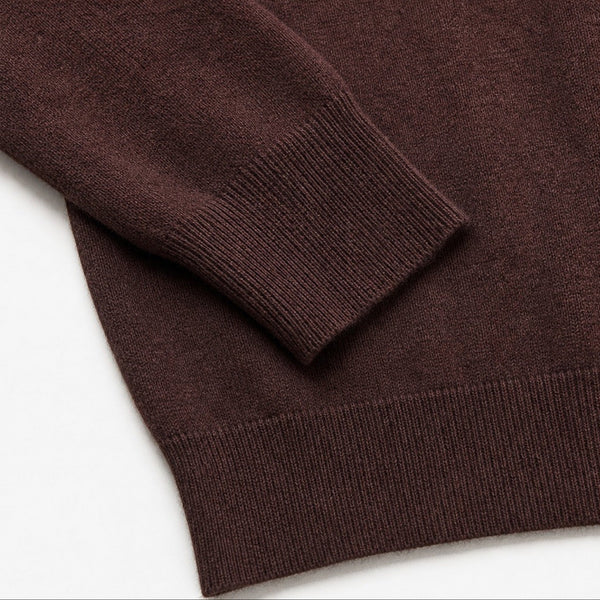 SUETER CASHMERE CUELLO ALTO CLASSIC PURPLE JW