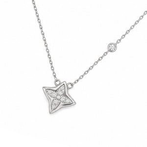 COLLAR LV BLOSSOM BB STAR SILVER
