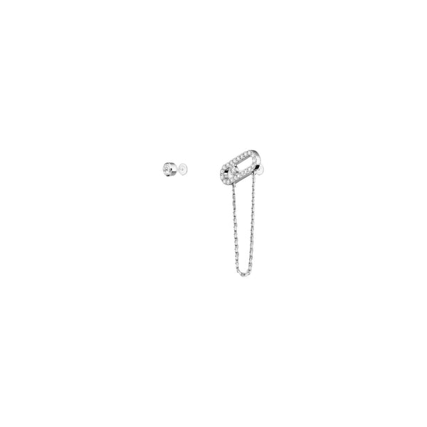 ARETES MOVE UNO Y UNO SILVER
