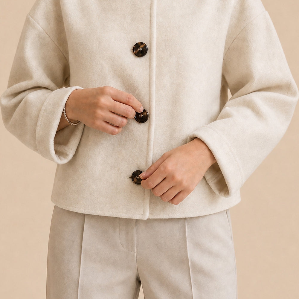 ABRIGO COZY WHITE JW