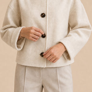 ABRIGO COZY WHITE JW