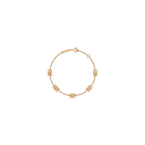 PULSERA C LOGO GOLD