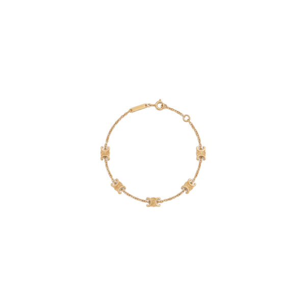 PULSERA C LOGO GOLD