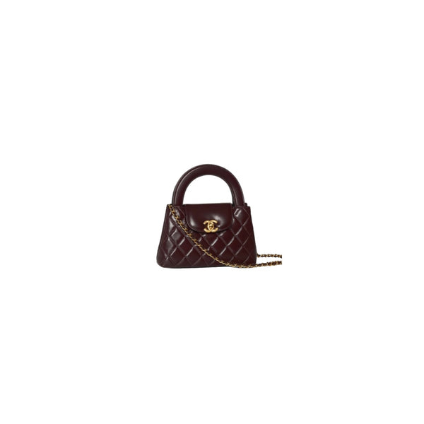BOLSO CC MINI KELLY BURDEOS