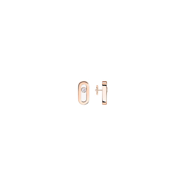ARETES MOVE UNO LISO ROSE GOLD