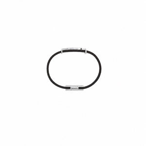 PULSERA YSL GRABADO SILVER