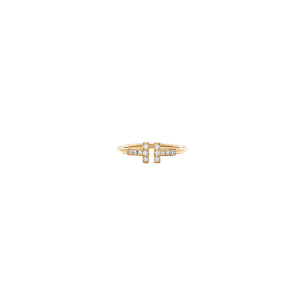 ANILLO T ZIRCONIAS GOLD