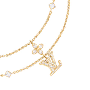 COLLAR LV LADY GOLD