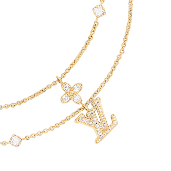 COLLAR LV LADY GOLD
