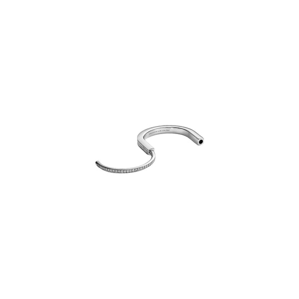PULSERA T LOCK SILVER ALL ZIRCONIAS