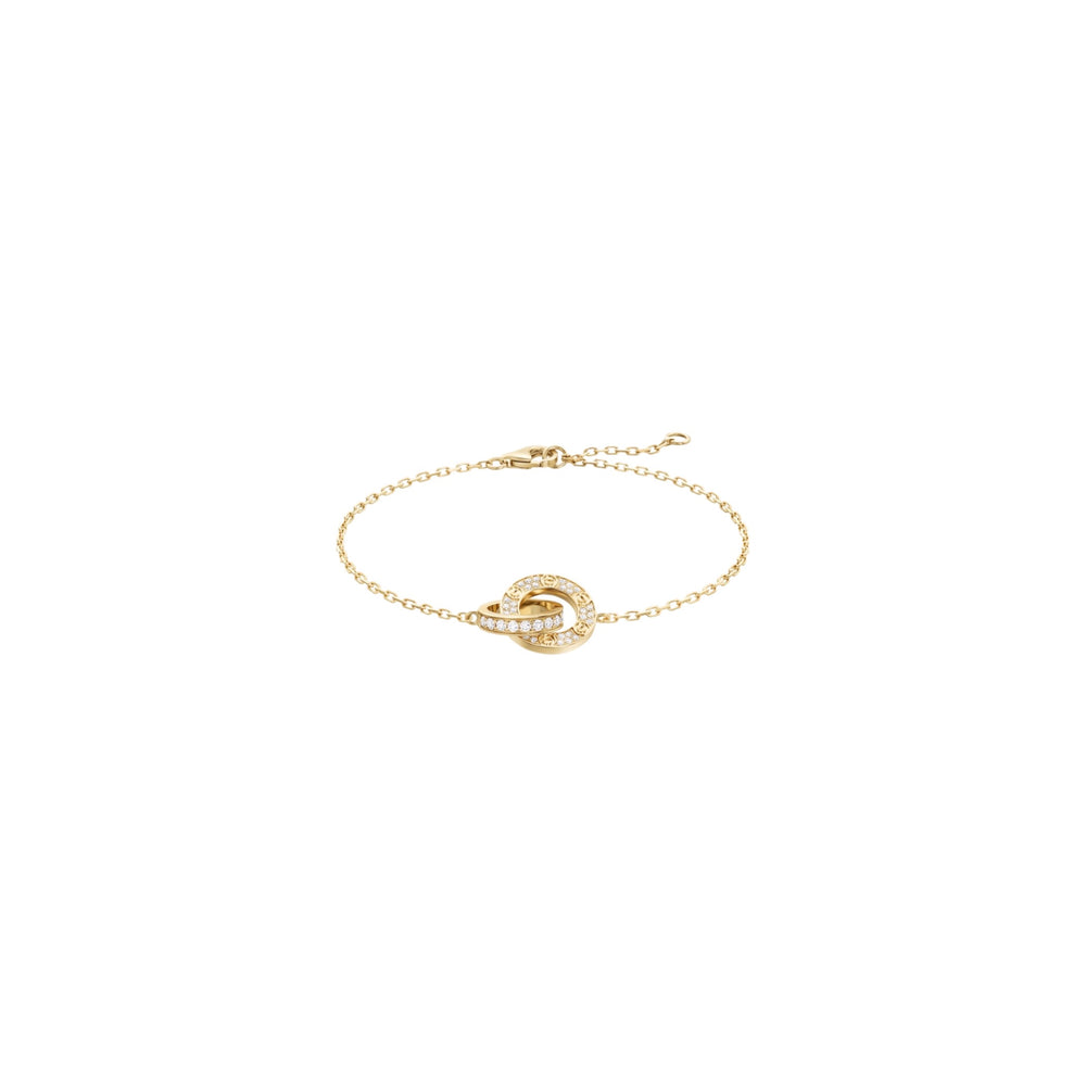 PULSERA LOVE-LOVE GOLD ZIRCONIAS