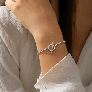 PULSERA H FINESSE SILVER
