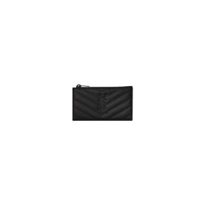 TARJETERO YSL MATELASSE BLACK