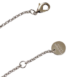 COLLAR F SILVER CON ZIRCONIA