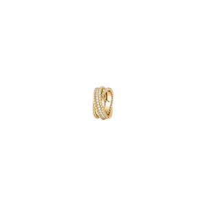 ANILLO VF PERLÉE DUO GOLD