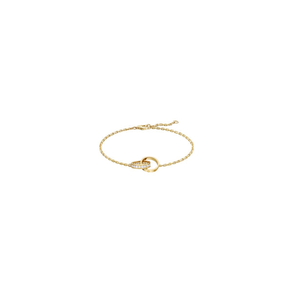 PULSERA LOVE-LOVE GOLD CON ZIRCONIA