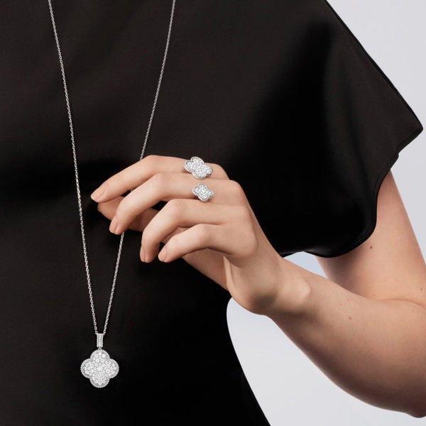 ANILLO VF TWIN ALHAMBRA SILVER