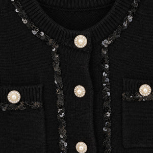 SUETER CASHMERE BLACK JW
