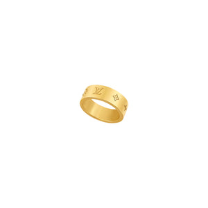 ANILLO LV INSTICT GOLD
