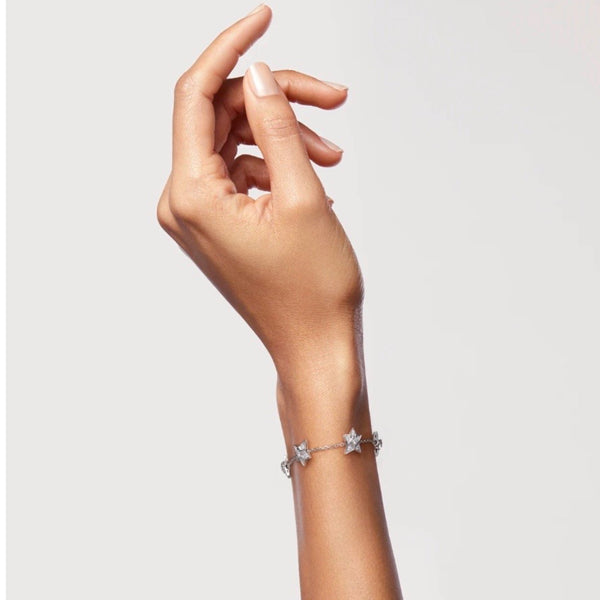 PULSERA CC COMETE GEODE SILVER