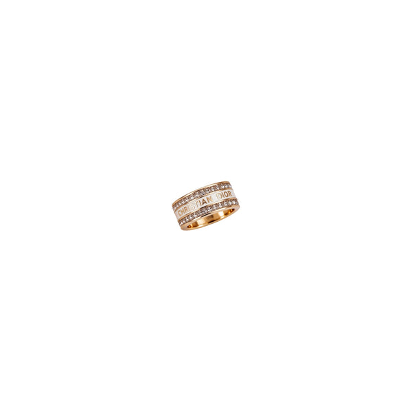 ANILLO CD GOLD WHITE CON ZIRCONIA DELGADO