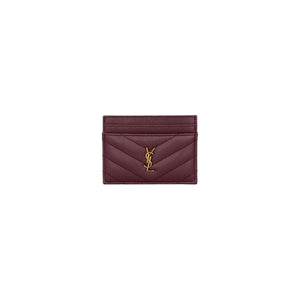 TARJETERO YSL BURGUNDY