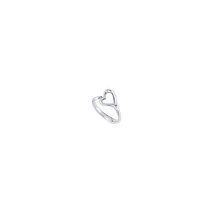 ANILLO OPEN HEART SILVER