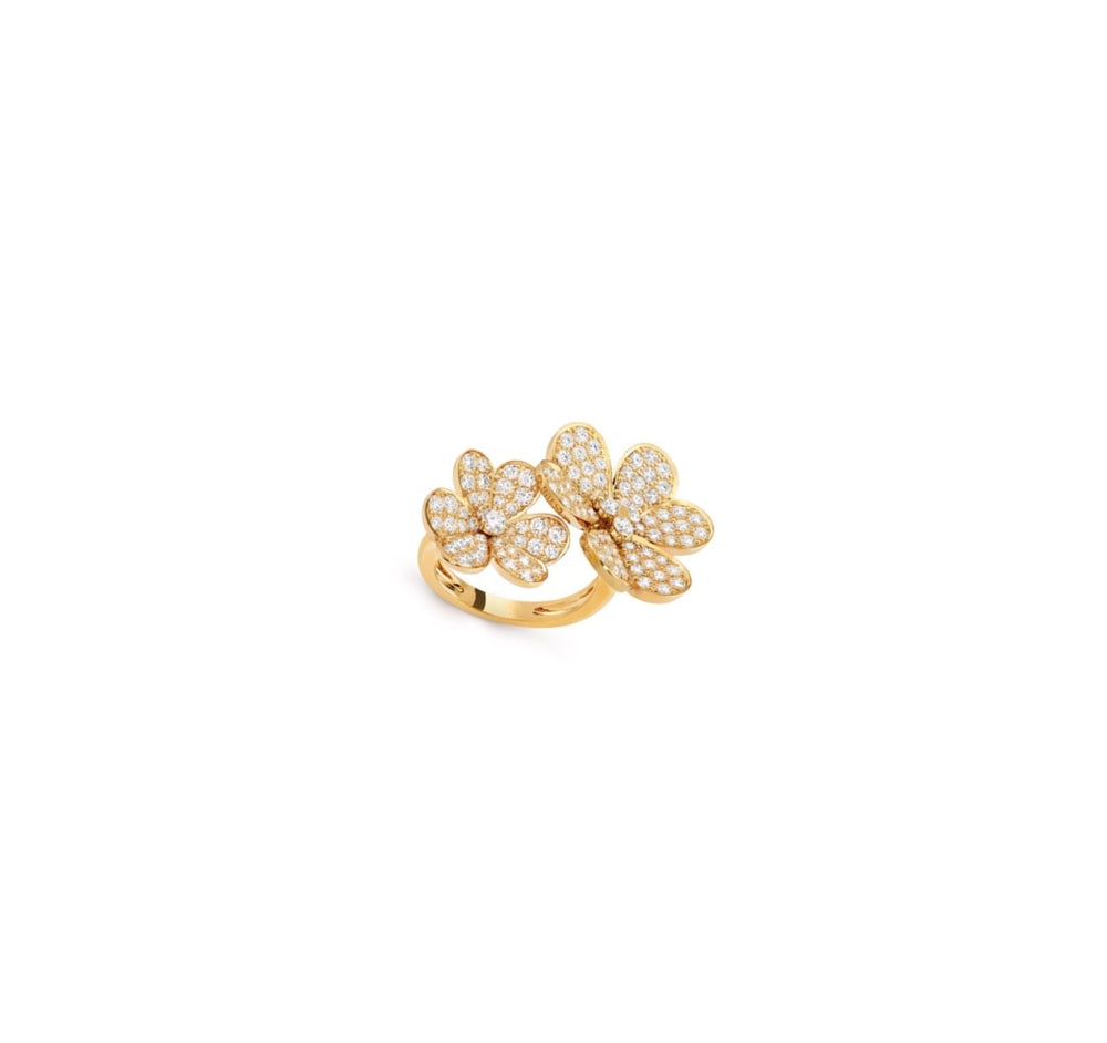 ANILLO FLOWER DOBLE GOLD