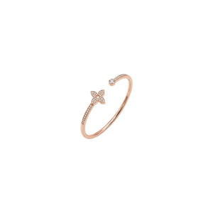 BRAZALETE IDYLLE ROSE GOLD ZIRCONIAS