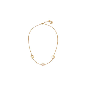 COLLAR F TRIPLE GOLD