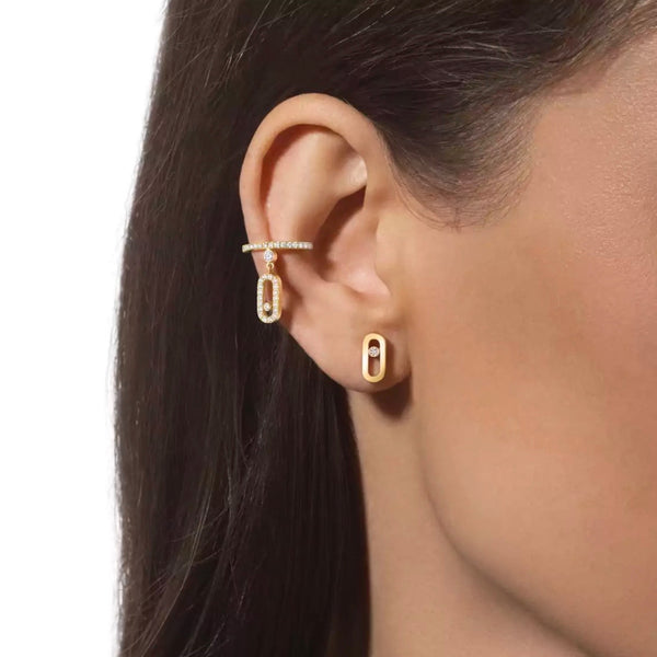 ARETES MOVE UNO LISO GOLD