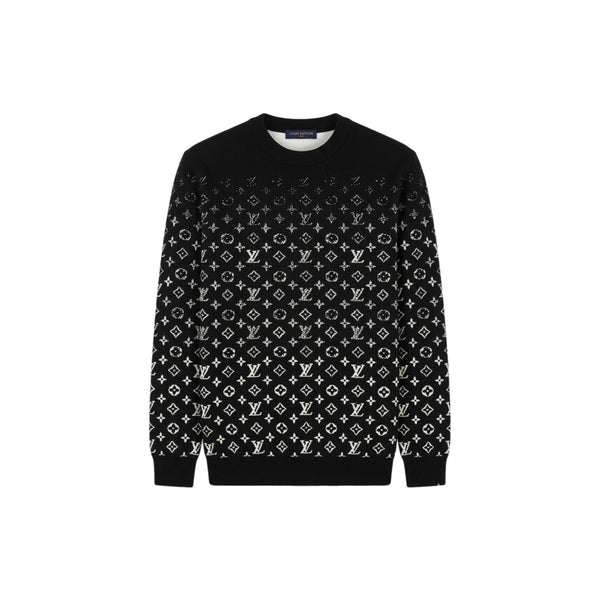 SUETER LV BLACK CON EFECTO DEGRADADO