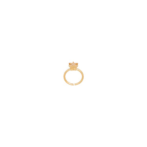 ANILLO C GOLD ZIRCONIAS