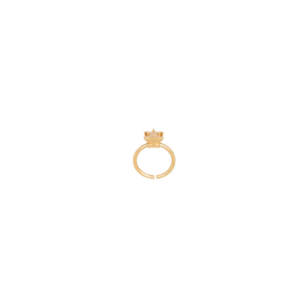 ANILLO C GOLD ZIRCONIAS