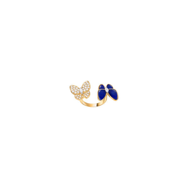 ANILLO VF MARIPOSA BICOLOR DARK BLUE