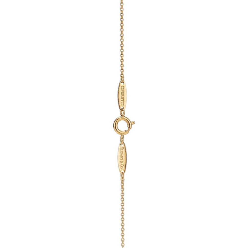 COLLAR OPEN HEAR GOLD ZIRCONIAS