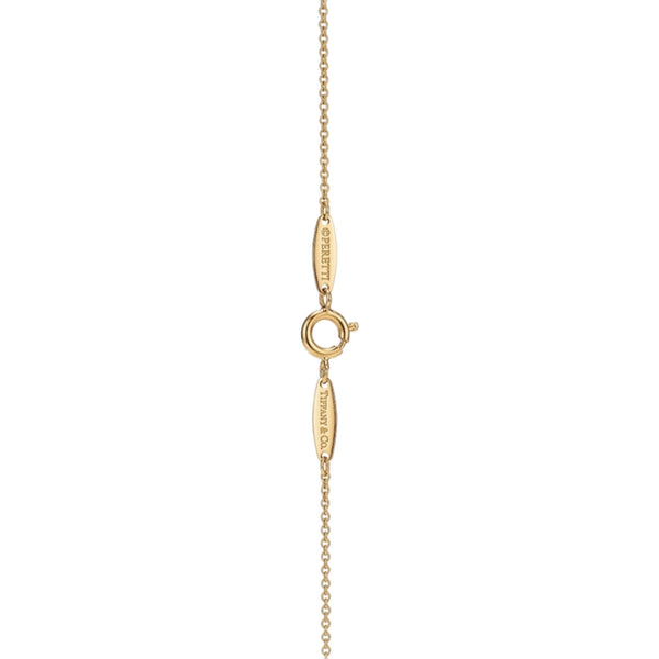 COLLAR OPEN HEAR GOLD ZIRCONIAS