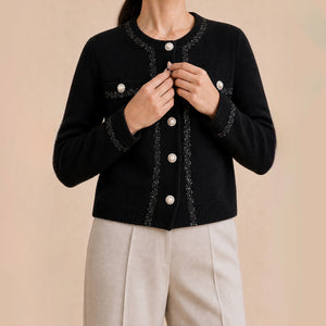 SUETER CASHMERE BLACK JW