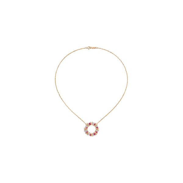 COLLAR T CIRCULAR T1 GOLD-RED