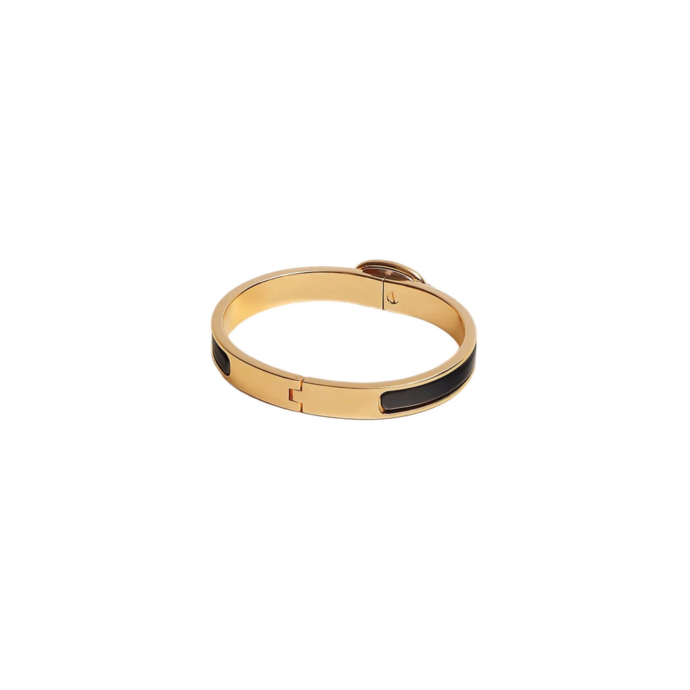 BRAZALETE MINI CLIC CHAINE GOLD-BLACK
