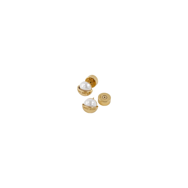 ARETES MM FAUX PEARL