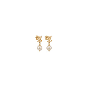 ARETES LV LOGO PEARL