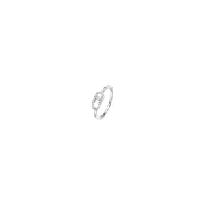 ANILLO MOVE UNO SILVER ZIRCONIAS