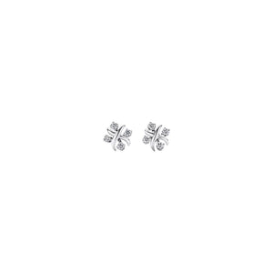 ARETES T SQUARE SIXTEEN STONE SILVER