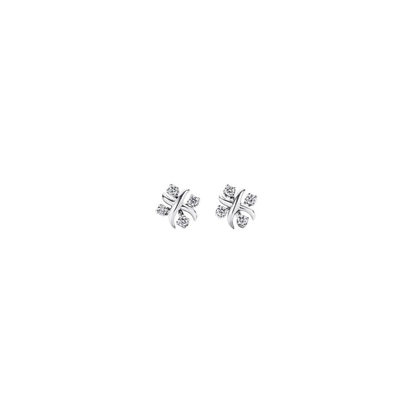ARETES T SQUARE SIXTEEN STONE SILVER